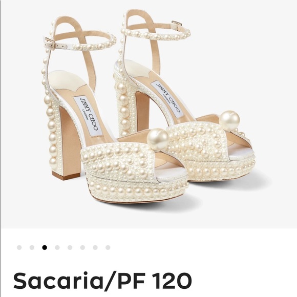 Jimmy Choo Sacaria Platform 120mm - New With Box - Picture 5 of 17